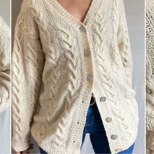 Karen Kane vintage fisherman knit